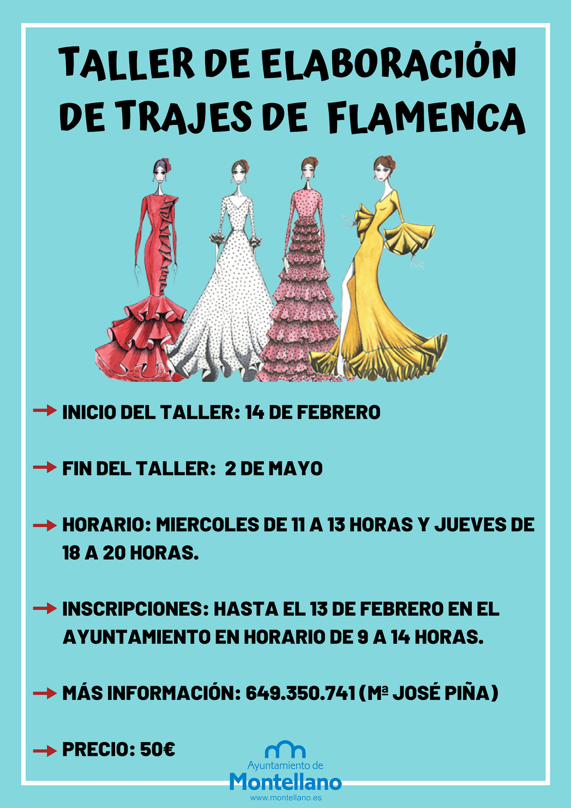 elaboración de trajes de flamenca