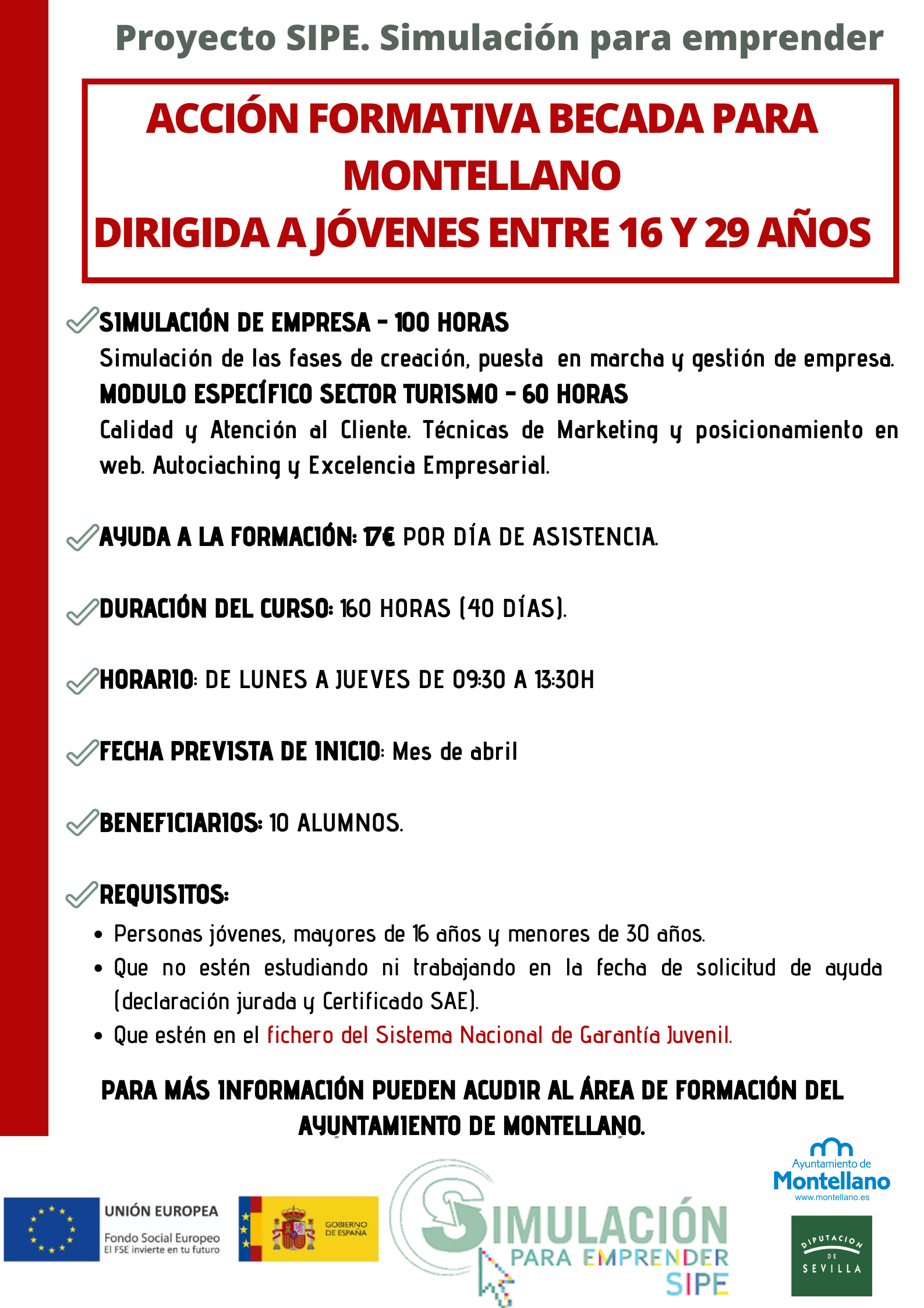 ACCIÓN FORMATIVA PARA MONTELLANO