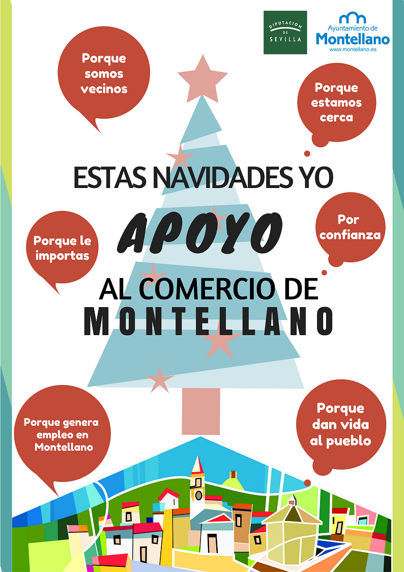 ESTAS NAVIDADES YO APOYO EL COMERCIO EN MONTELLANO