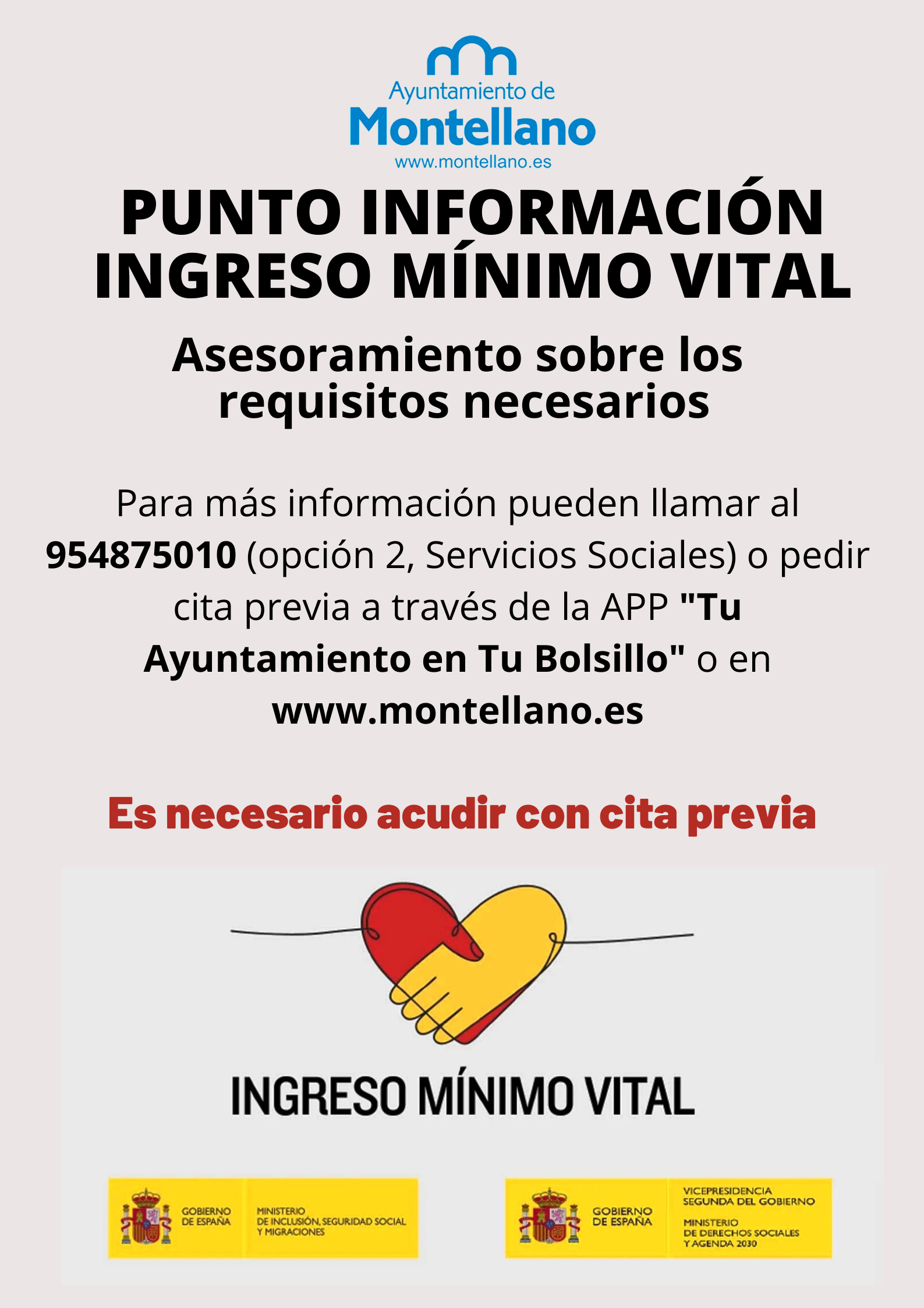 PUNTO INFORMACIÓN INGRESO MÍNIMO VITAL