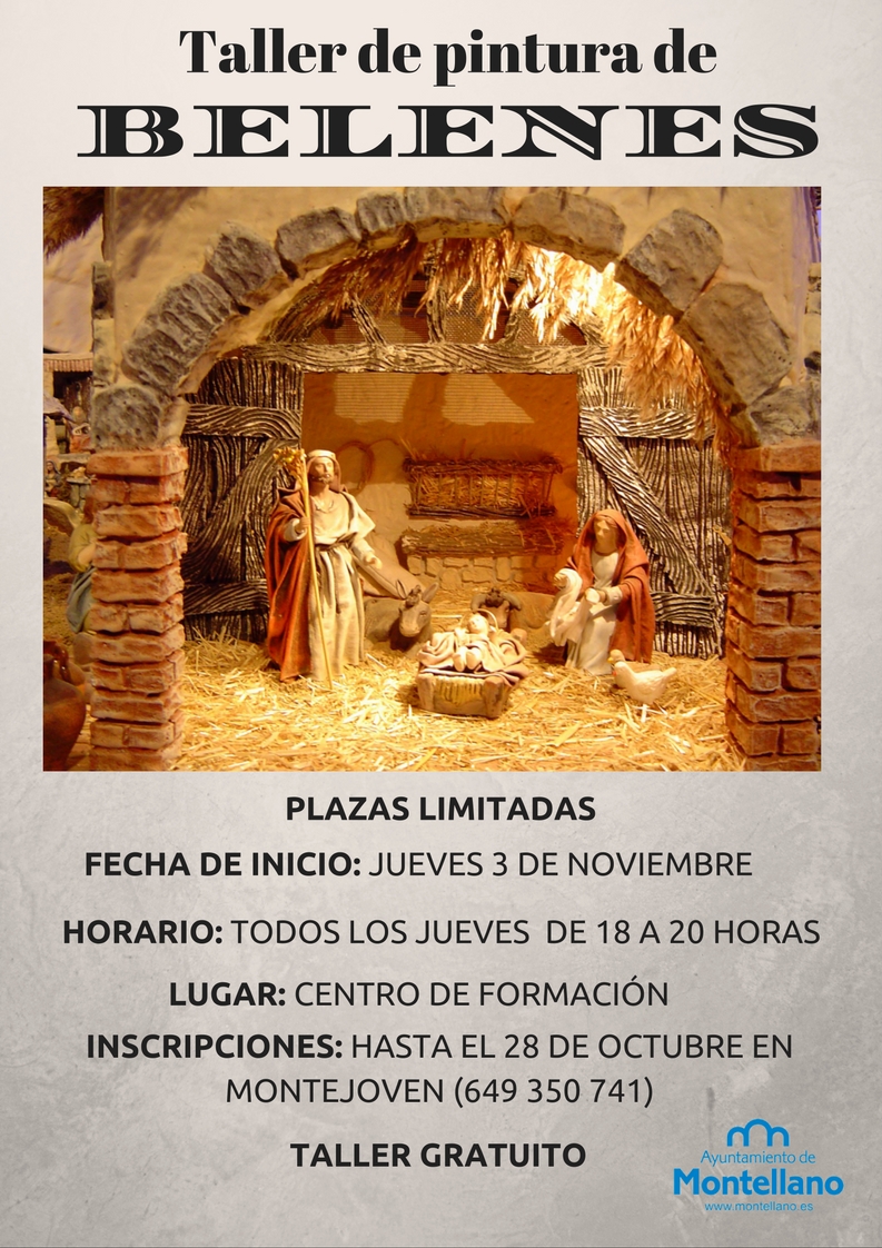 Taller de pintura de belenes