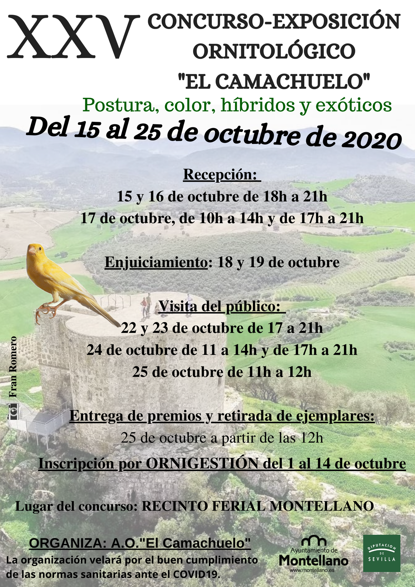 XXV CONCURSO ORNITOLOGICO