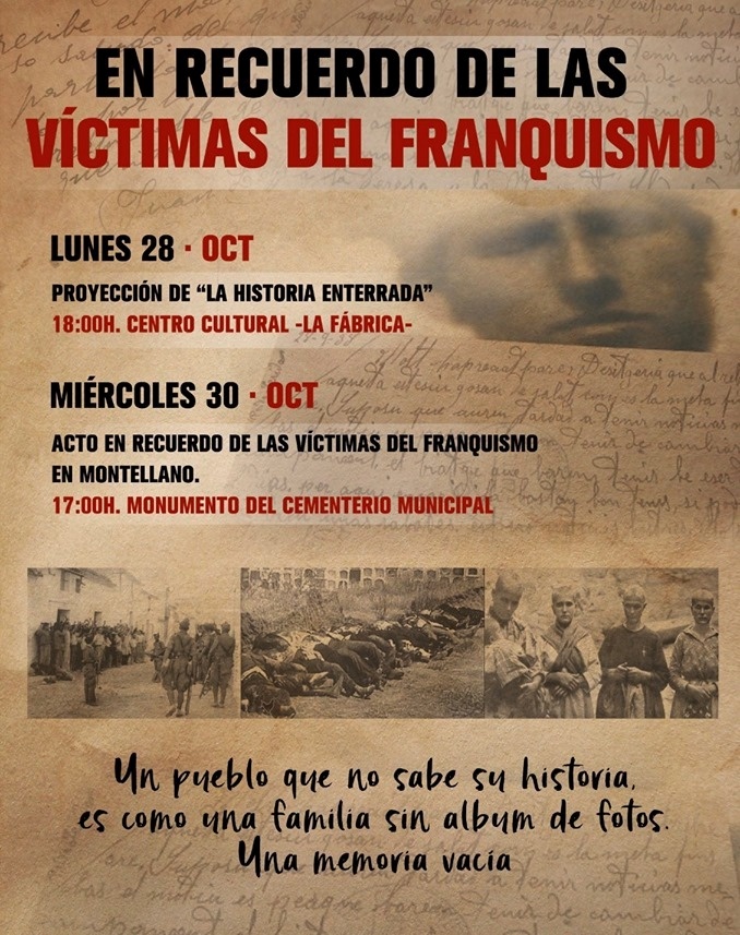actividades victimas franquismo